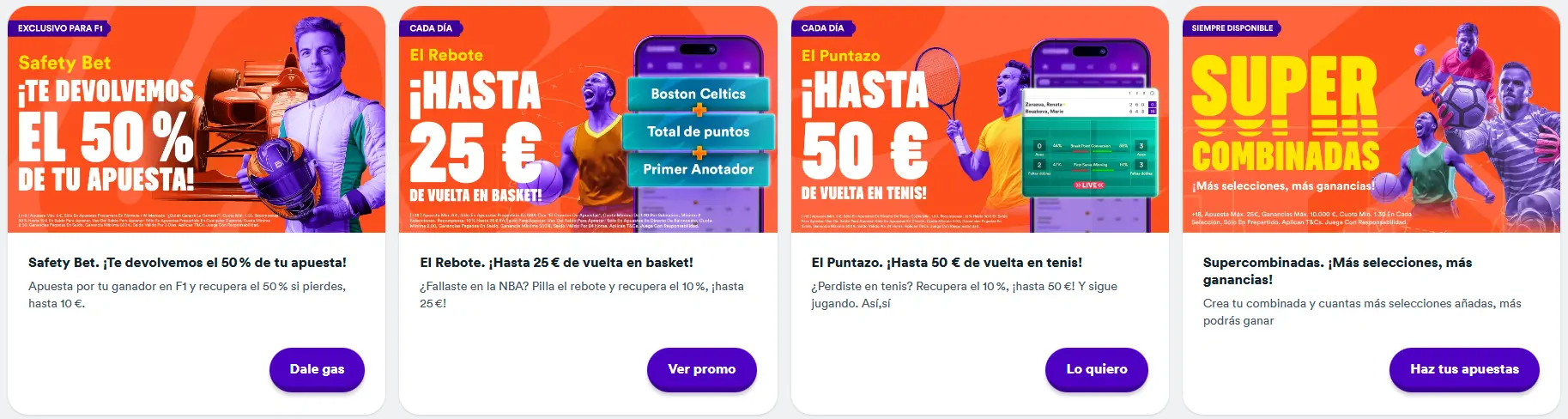 mejores códigos promocionales Casumo